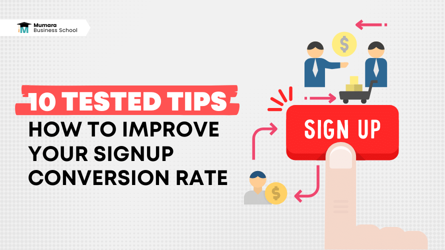 sign-up conversion rate | Mumara