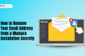 remove your email address from Mumara installation